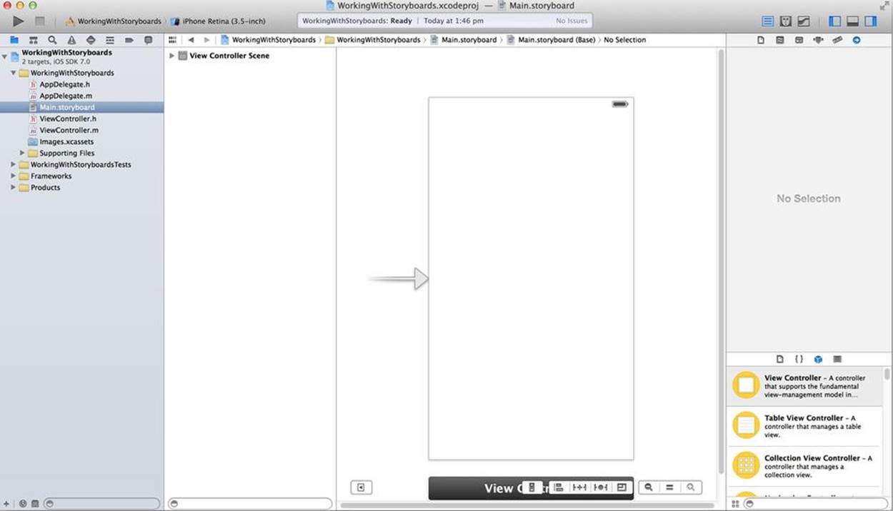 An empty screen.