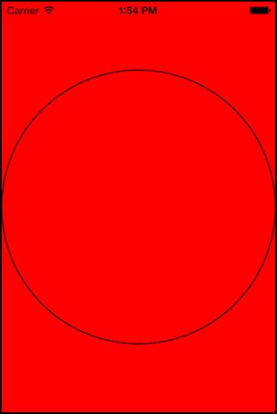 BNRHypnosisView with a single circle