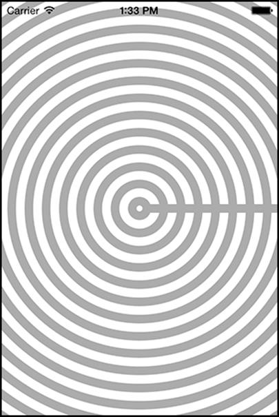 BNRHypnosisView drawing crop circles
