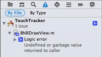 Analyzer results