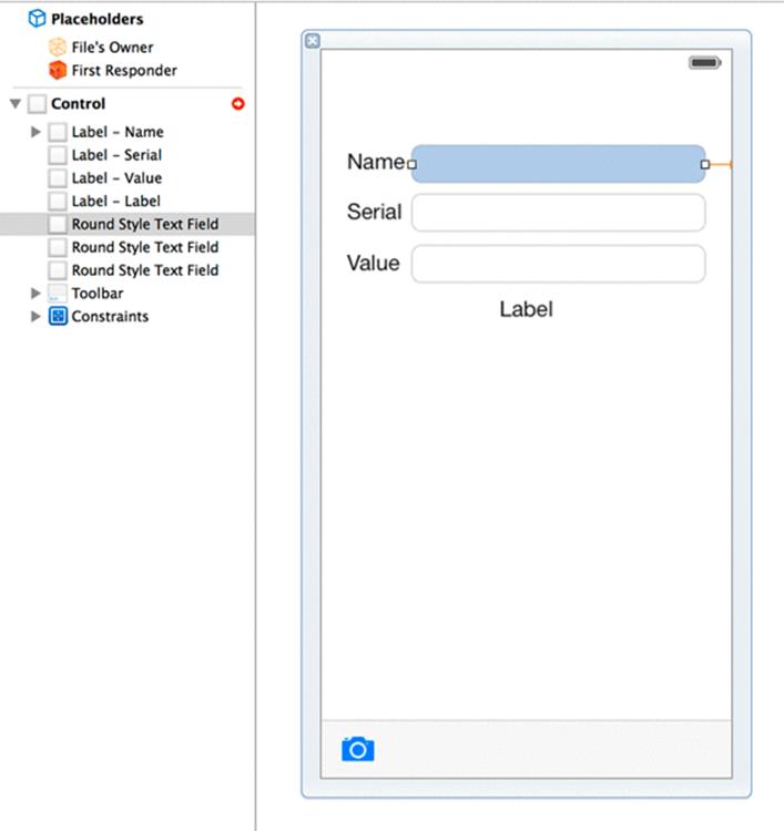 Insufficient constraints for text field