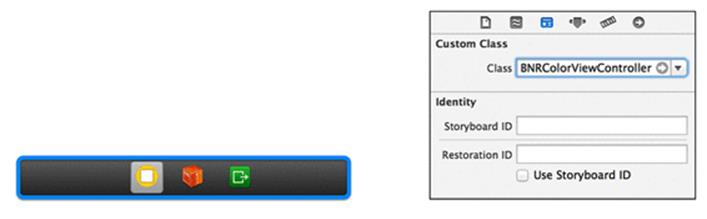 Changing view controller to BNRColorViewController