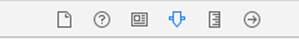 Attributes Inspector icon