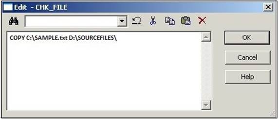Creating a command task