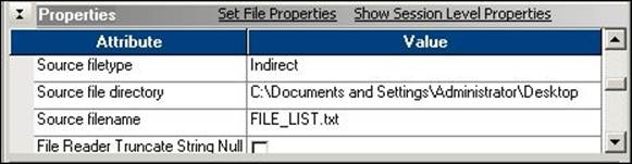 File List &ndash; the indirect way