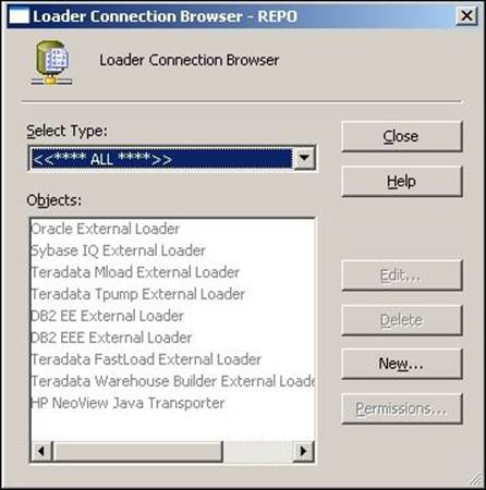 Using an external loader