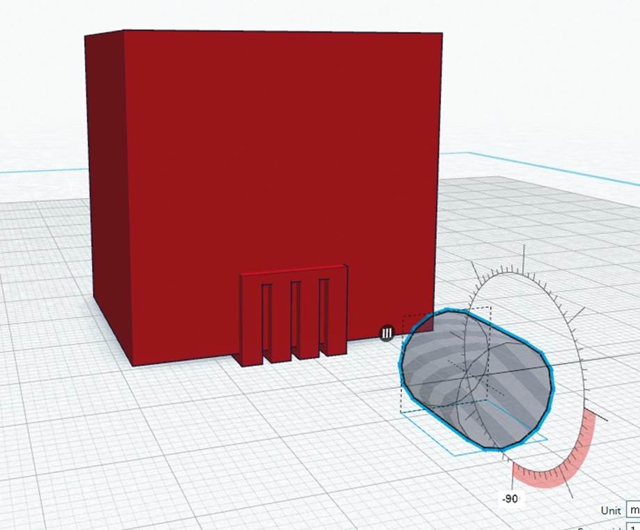 Position it into the proper orientation for eyes