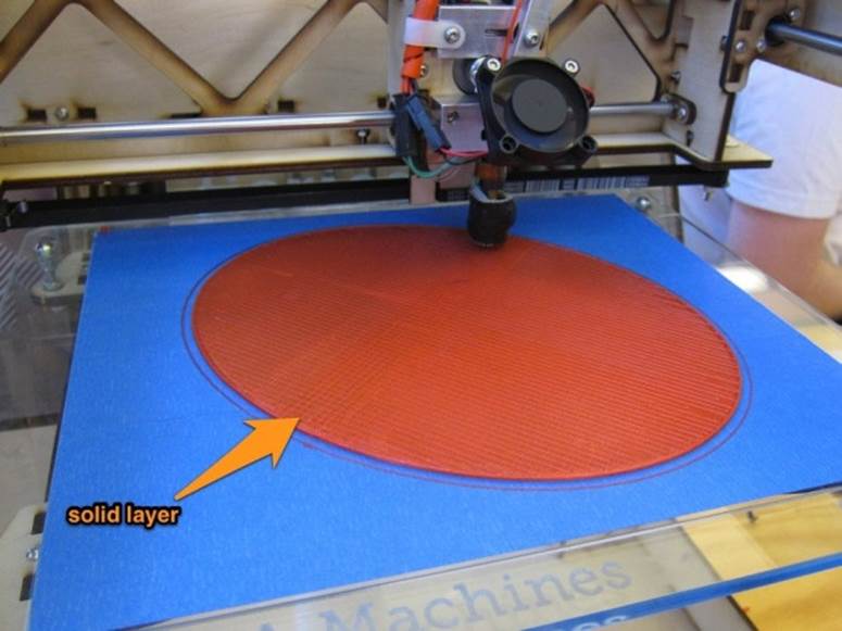 Solid layers