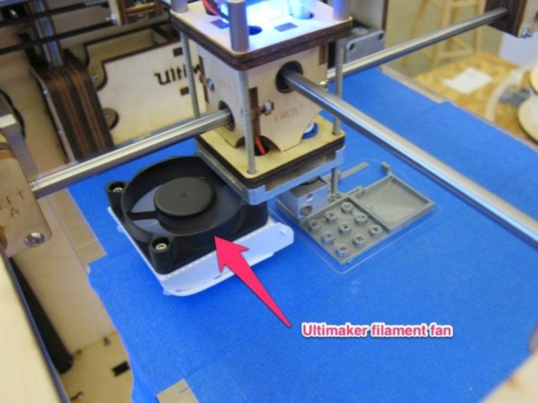 The Ultimaker fan