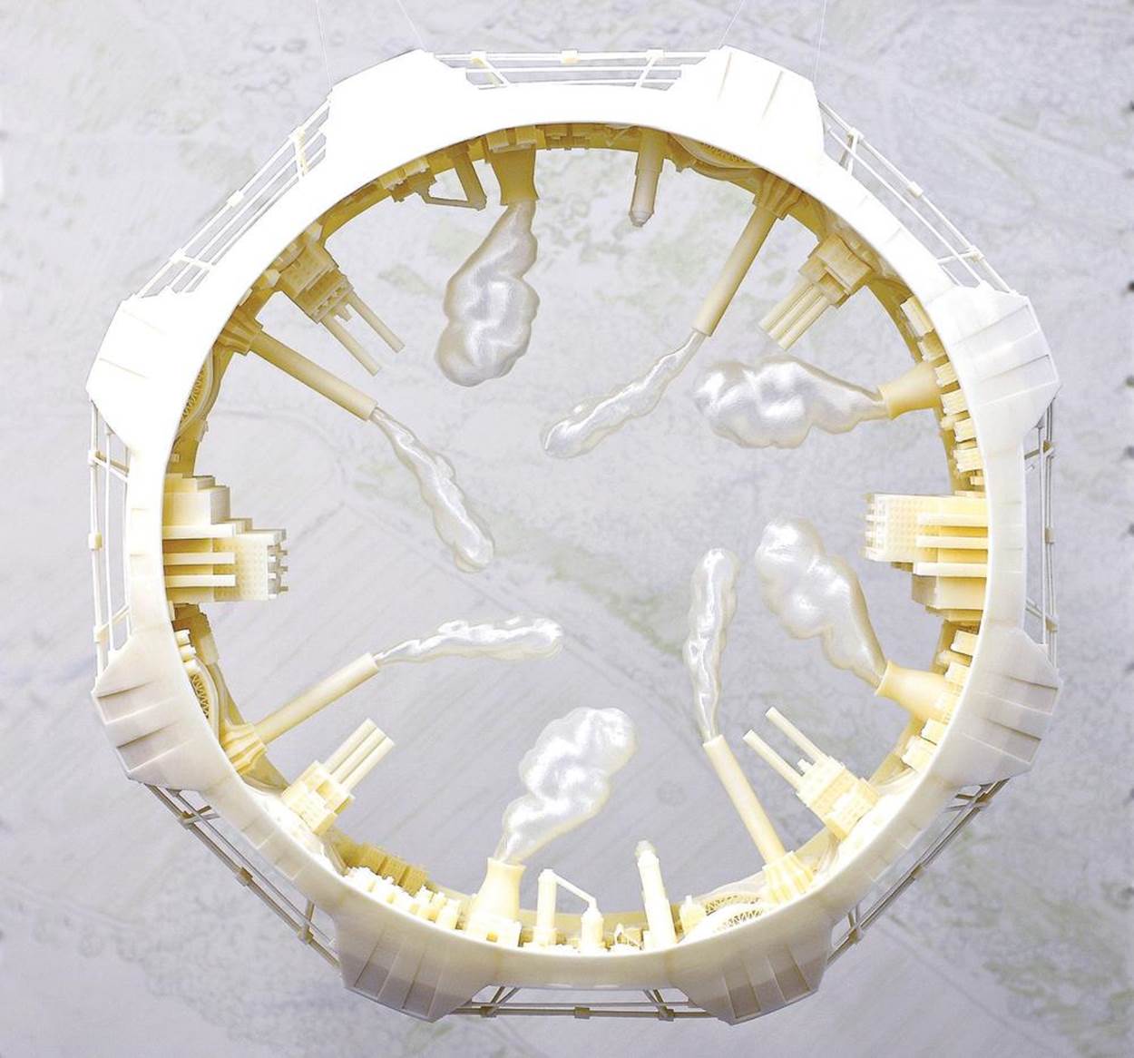 Industrial Ring Habitat, by Micah Ganske