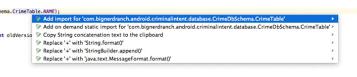 Adding a CrimeTable import