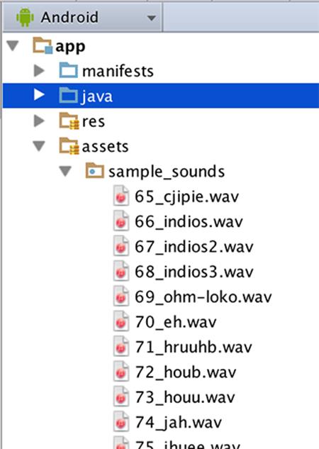 Imported assets