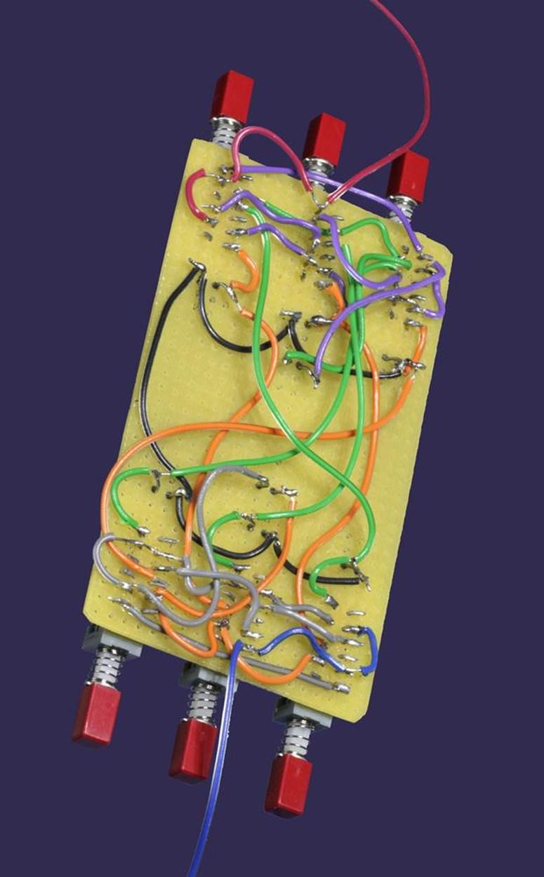 The same board shown previously, now with cheat-proofing added.