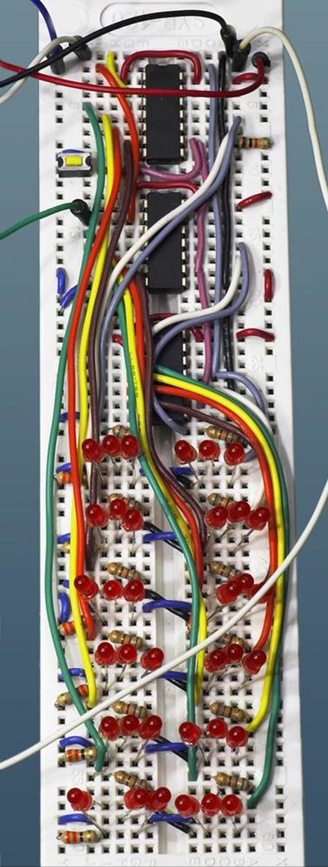 The second section of the Ching Thing circuit.