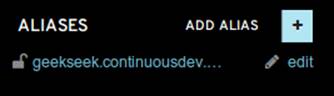 Add Alias