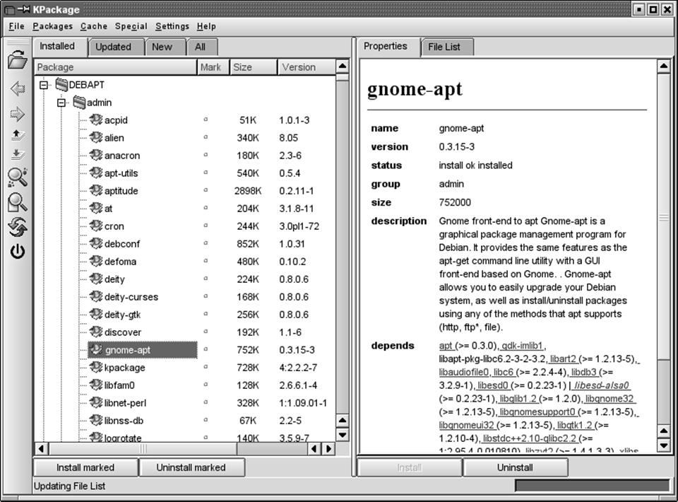 KPackage package manager