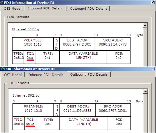 Switch-to-switch trunk links