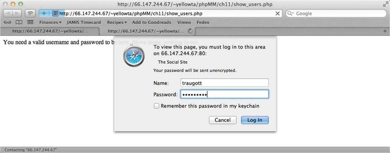 No, it&rsquo;s not groundhog day. But no matter how many users you create, you&rsquo;ll never get past this forbidding login box. There&rsquo;s one thing missing, and it has to do with the inner workings of crypt.