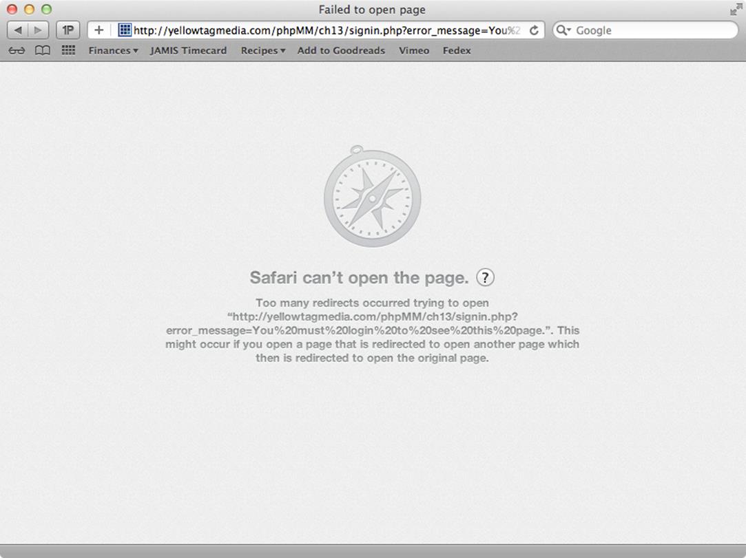 So now what&rsquo;s going on? You changed out $_COOKIE for $_SESSION, but there&rsquo;s still obviously a big problem here.