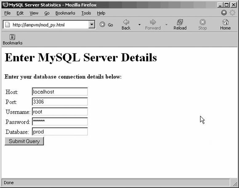 mod_python input form