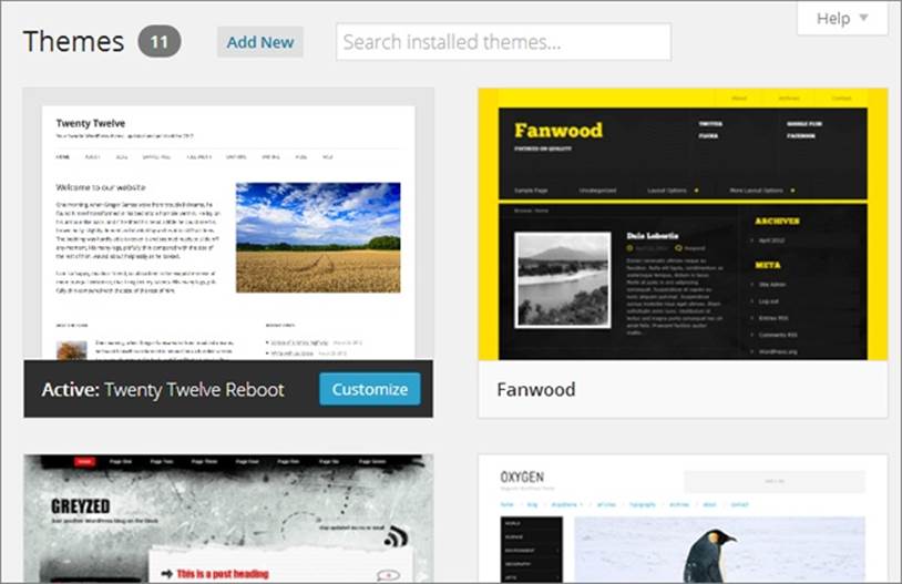 Right now, the Twenty Twelve Reboot child theme is identical to its parent theme, Twenty Twelve. The One-Click Child Theme Plug-In even gives it the same thumbnail picture.