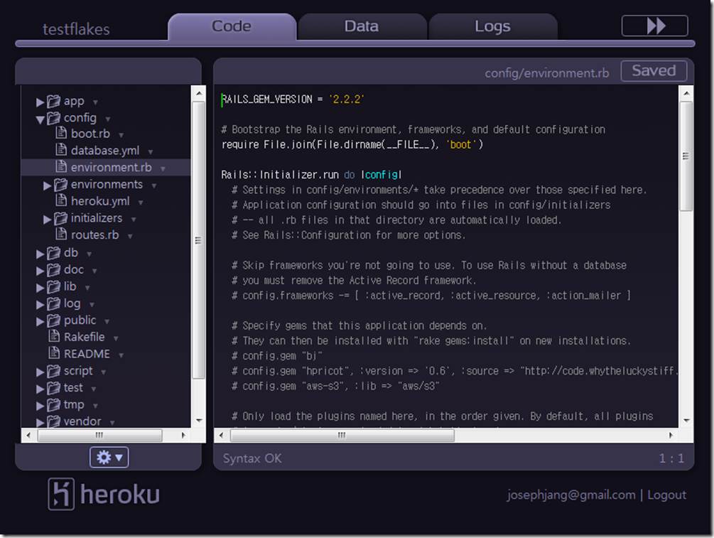 Heroku Garden