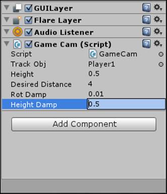 Implementing GameCam.cs