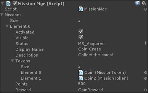 Testing the mission system