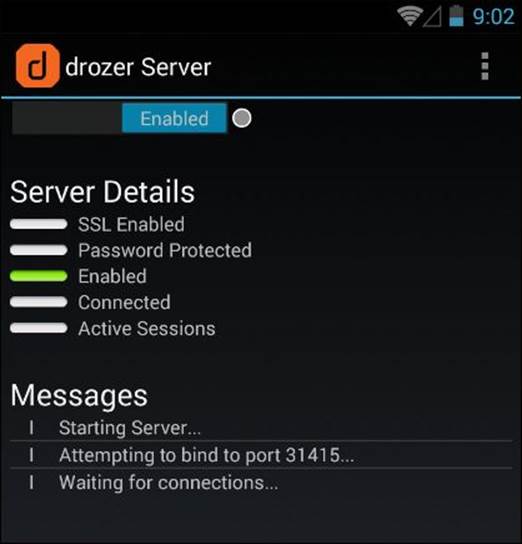 Content provider leakage
