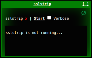 sslstrip is installed on the Pineapple