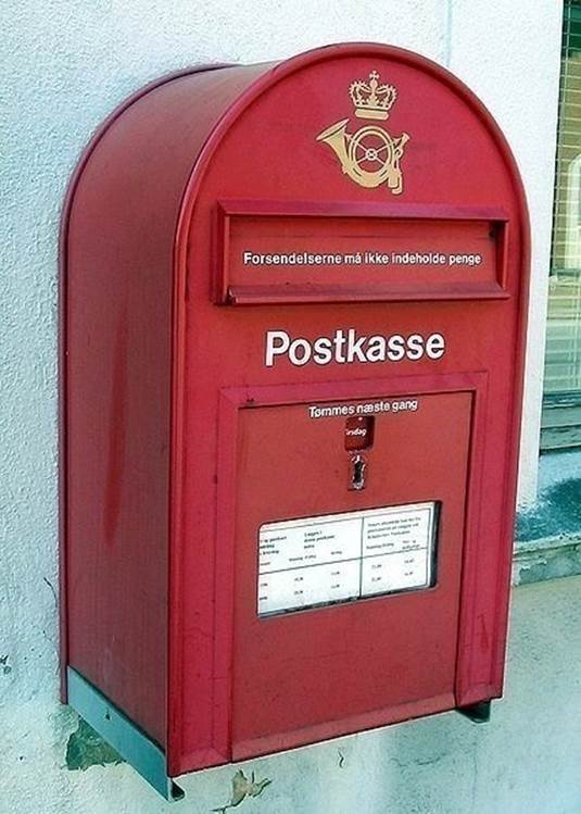 A mailbox in DenmarkWikimedia Commons: