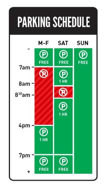 A graphical parking sign, by designer Nikki SyliantengPosted at toparkornottopark.com by Syliantent, Nikki, June 24, 2014 ().