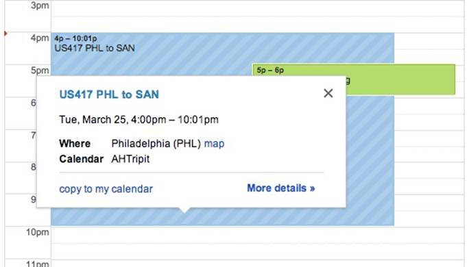 Google Calendar on the Web allows me to see what “Calendar” the event is part of, and gives a one-click method to add it to my present “calendar”