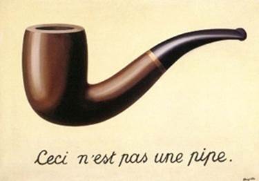 Magritte’s The Treachery of Images (&copy; Herscovici, Brussels/Artists Rights Society [ARS], <a href=