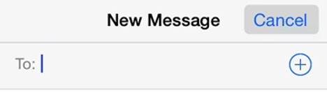 An option in iOS 7 adds button shapes